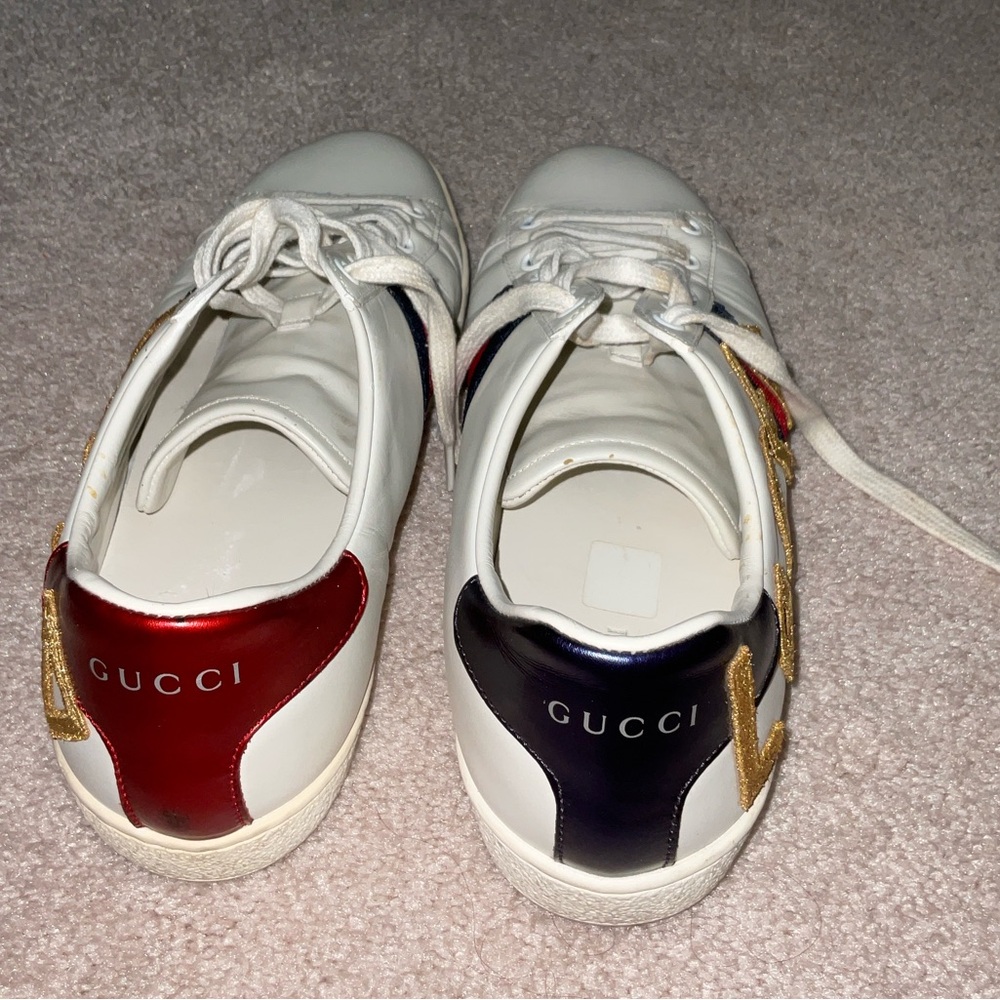 Gucci Embroidered Sneakers - Picture 3 of 6